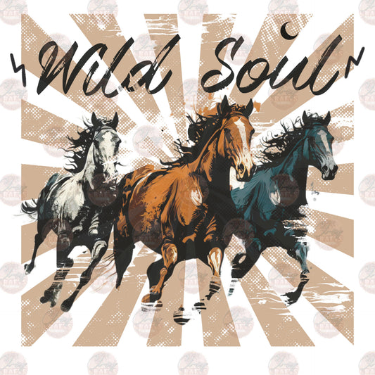 Wild Soul - Sublimation Transfer