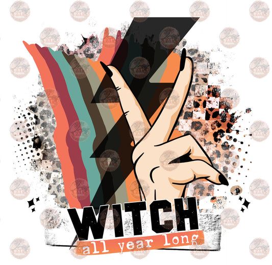 Witch All Year Long 2 - Sublimation Transfer
