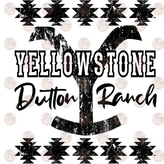 Y.S. Ranch Distressed - Sublimation Transfer