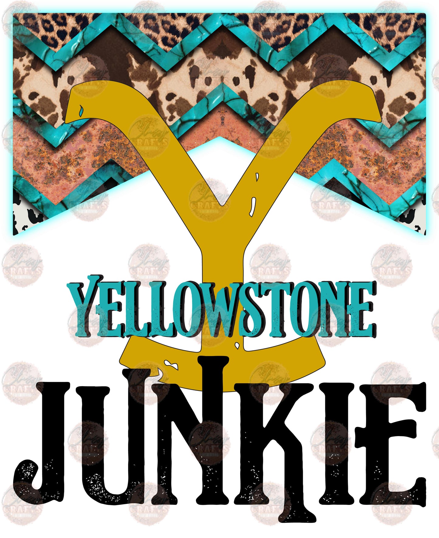 Y.S. Junkie Chevron - Sublimation Transfer