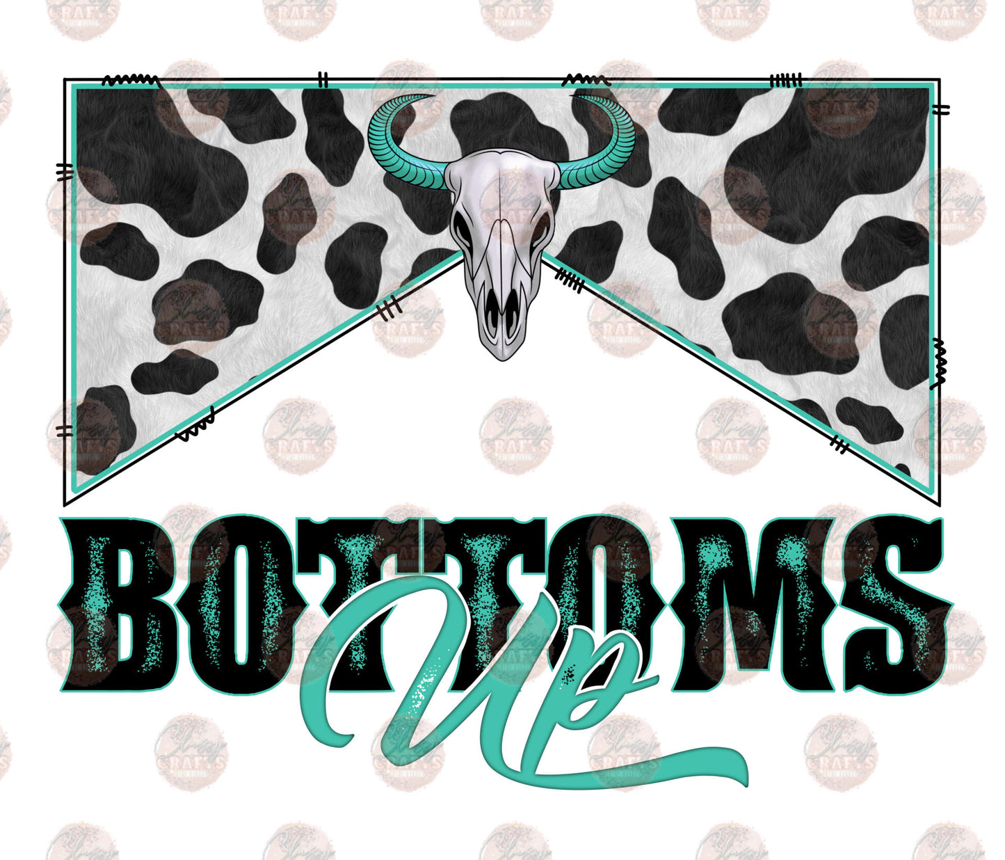 Bottoms Up - Sublimation Transfer